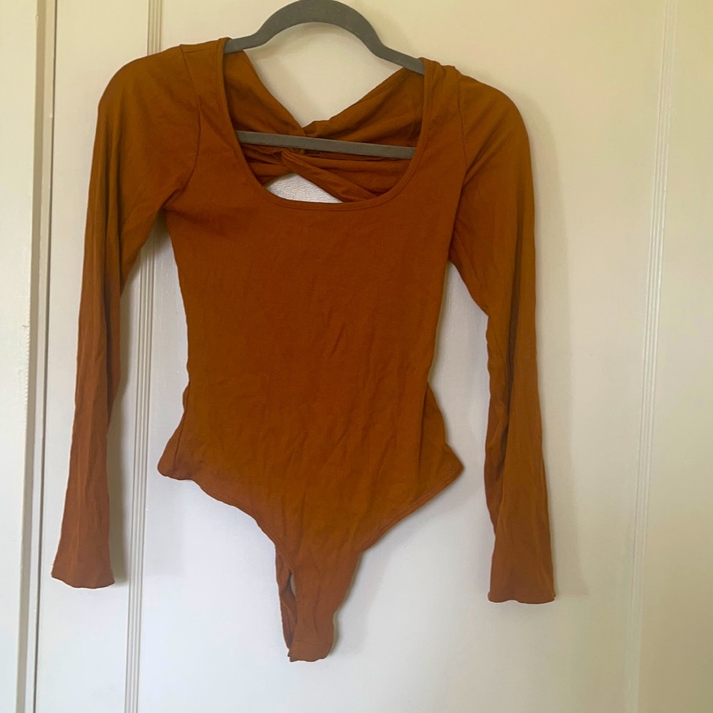 Super Cute Mustard Bodysuit